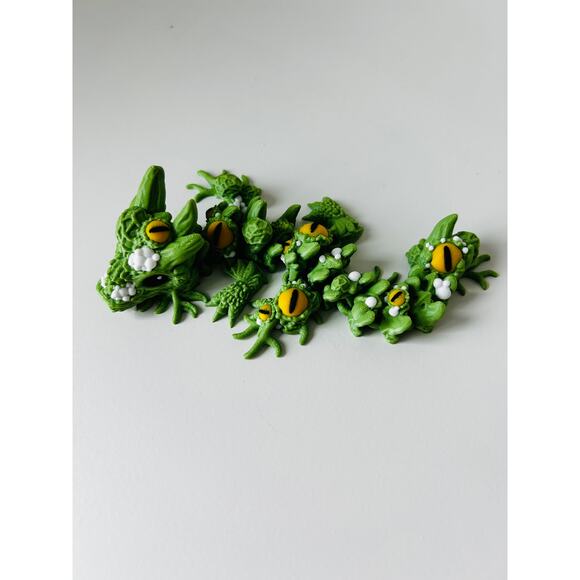 3D Printed Infested Dragon 8 inch - Picture 4 of 4